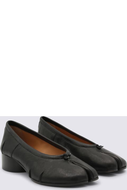 Maison Margiela Black Leather Pumps