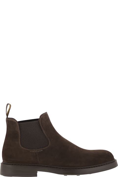 Doucal's Boots for Men Doucal's Suede Chelsea Boot