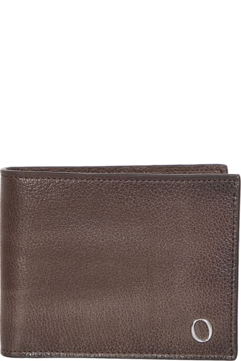 Orciani for Men Orciani Dark Brown Bi-fold Wallet