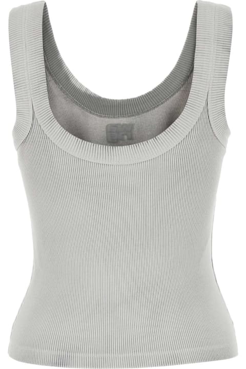 T by Alexander Wang for Men T by Alexander Wang Chalk Stretch Cotton Tank Top
