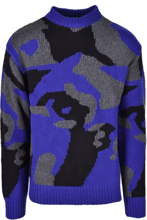 Men's Blue / Gray Sweater