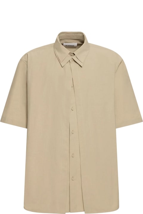 Jil Sander Shirts for Men Jil Sander Shirt With Double Layer Design