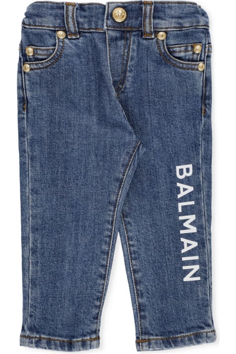 ウィメンズ新着アイテム Balmain Logoed Jeans