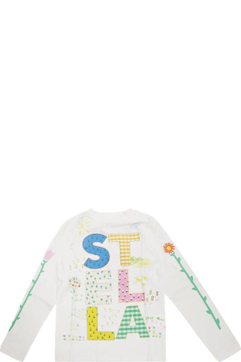 Stella McCartney for Kids Stella McCartney Logo Detailed Sweatshirt