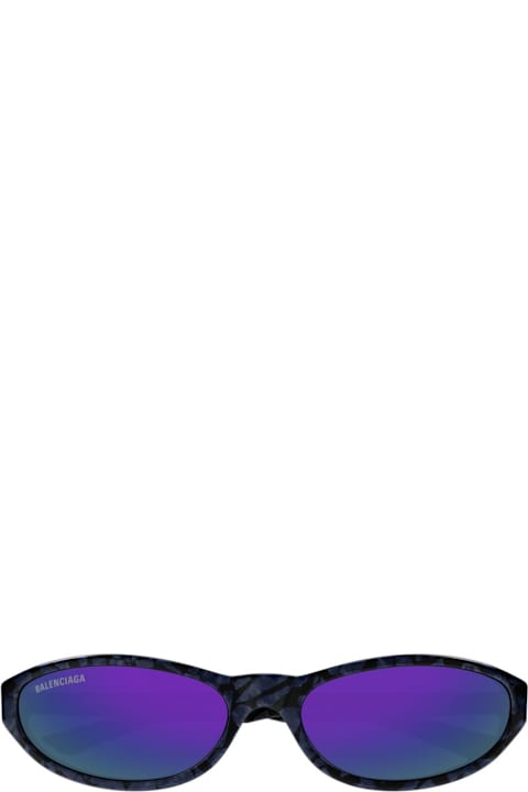 Homeware Balenciaga Eyewear Bb0007s-011violet-violet-violet