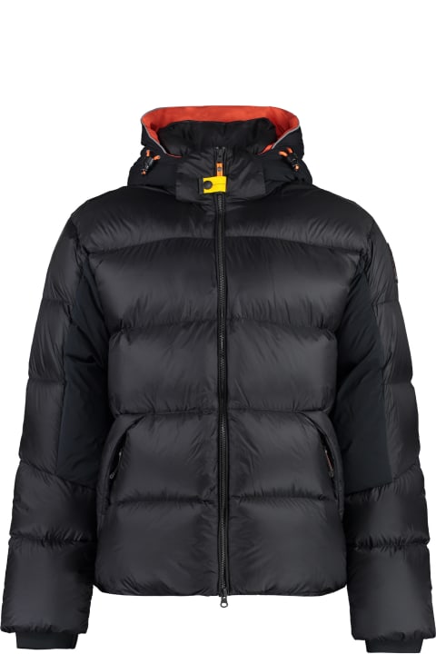 Parajumpers Men Parajumpers Lexert Hooded Nylon Down Jacket