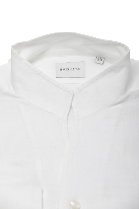 メンズ新着アイテム Bagutta Bagutta Shirts White