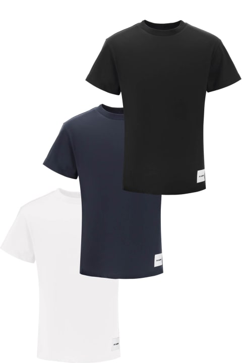 Jil Sander Topwear for Men Jil Sander 3 Cotton T-shirt Set