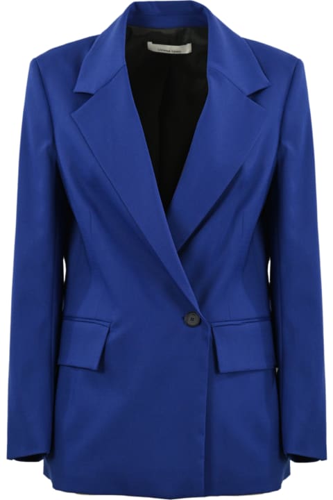 Liviana Conti Coats & Jackets for Women Liviana Conti Double-breasted Blazer In Cool Wool