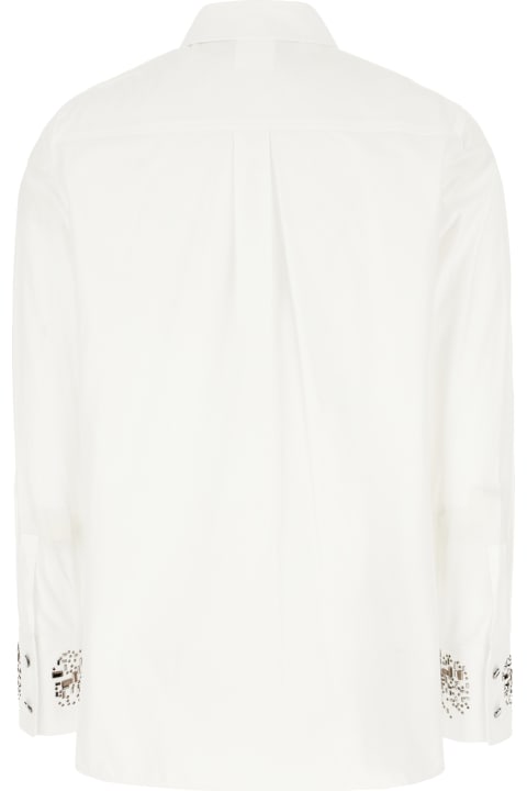 ウィメンズ トップス Max Mara Studio White Poplin Shirt