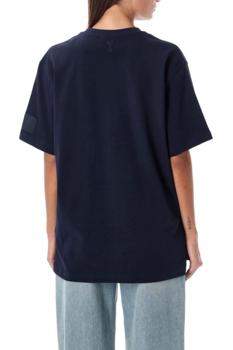 ウィメンズ新着アイテム Ami Alexandre Mattiussi Paris Short Sleeved Crewneck T-shirt