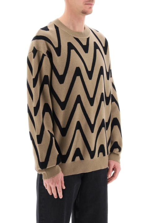 Fashion for Men Closed Geometric Jacquad Sweater