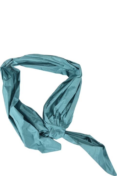 Scarves & Wraps for Women La Petit Robe Di Chiara Boni Pleat Effect Plain Scarf