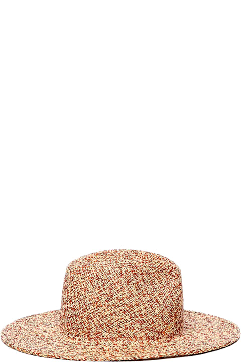 Ruslan Baginskiy Hats for Women Ruslan Baginskiy Straw Fedora With Logo