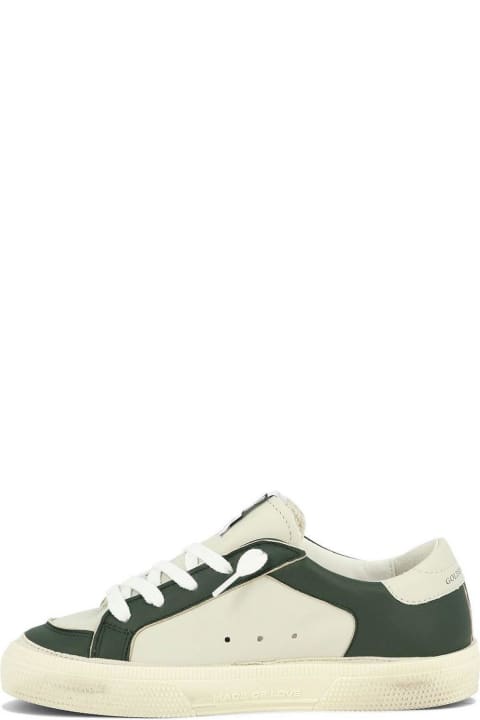 Shoes for Girls Golden Goose Star Patch Lace-up Sneakers