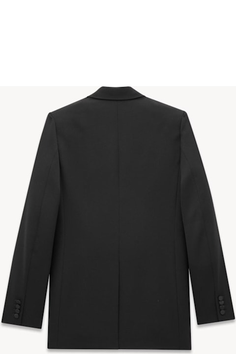 Coats & Jackets for Men Saint Laurent Classic Long-sleeve Tuxedo Blazer