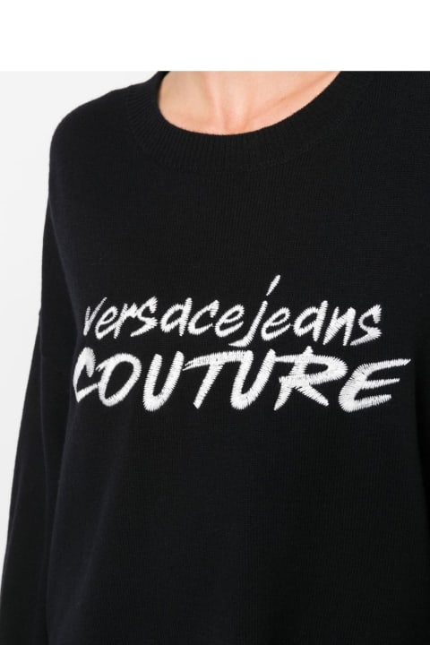 Fleeces & Tracksuits for Women Versace Jeans Couture Versace Jeans Couture Sweaters Black