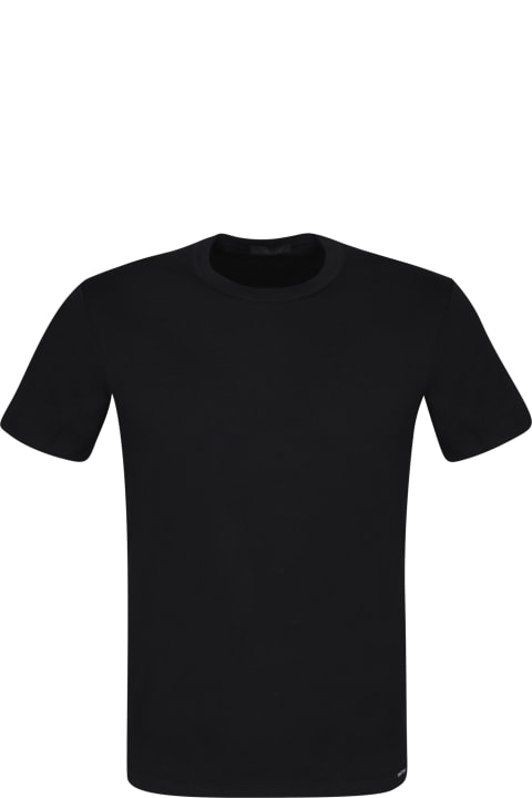 Quiet Luxury for Men Tom Ford Basic T-shirt With A Classic And Super Casual Line