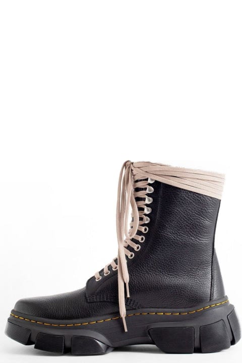 Fashion for Men Rick Owens x Dr. Martens Chunky Sole Lace-up Boots