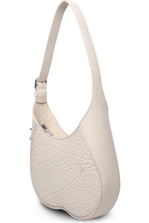 Burberry Sale for Women Burberry Small 'chess' Ivory Leather Bag
