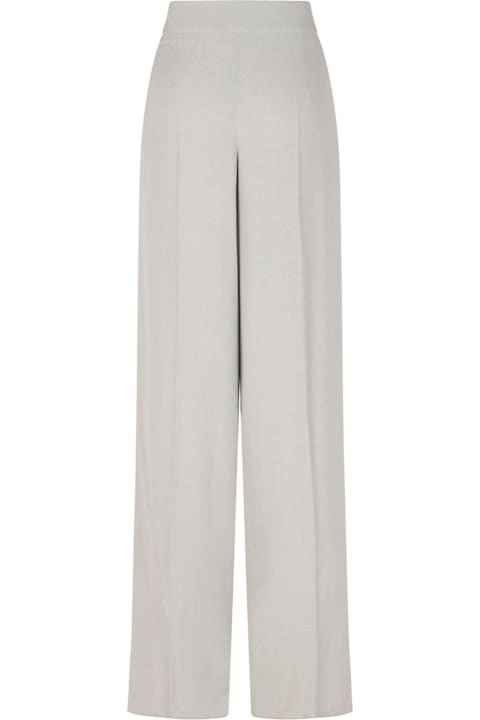 Emporio Armani Pants & Shorts for Women Emporio Armani Crepe Wide Leg Pants