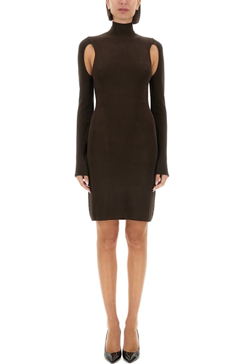 Helmut Lang الملابس لـ السيدات Helmut Lang Air Turtleneck Dress