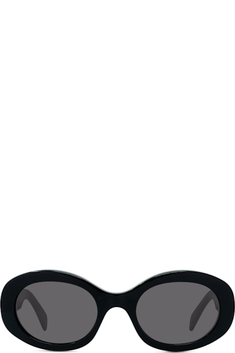 Celine Eyewear for Women Celine Celine Cl40194u Triomphe 01a Nero Sunglasses