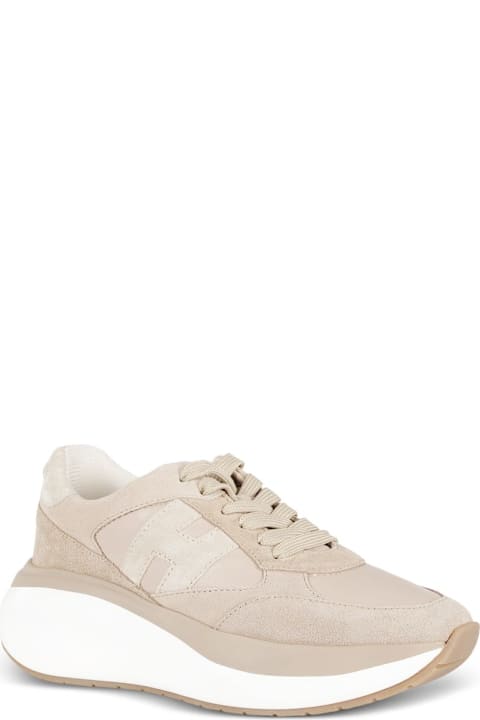 Hogan H714 Leather Sneakers