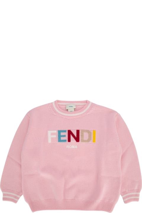 Sale for Boys Fendi Pullover Fendi Roma Kni