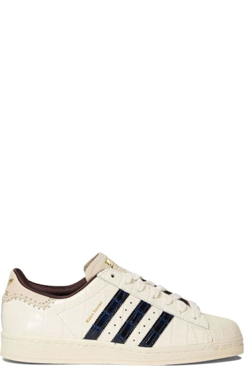 Adidas Originals by Wales Bonner for Men Adidas Originals by Wales Bonner X Wales Bonner Superstar Embossed Sneakers