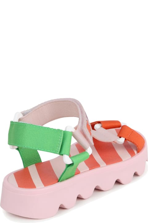 Kenzo Kids Shoes for Girls Kenzo Kids Sandali Con Stampa