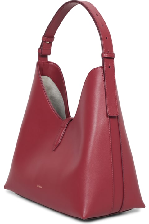 Furla Goccia M Hobo Bordeaux Bag | italist