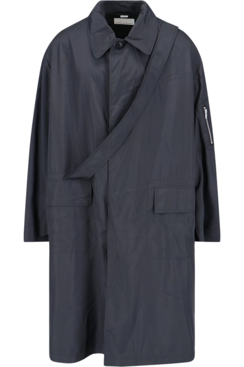 Random Identities Coats & Jackets for Men Random Identities Trench "fabric Strap"