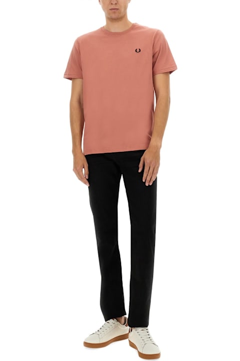 Fred Perry لـ Women Fred Perry Cotton T-shirt