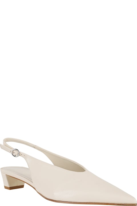 aeyde أحذية كعب عالٍ لـ السيدات aeyde Oti Nappa Leather Creamy