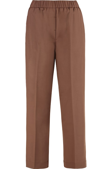 Peserico for Women Peserico High-waist Wide-leg Trousers