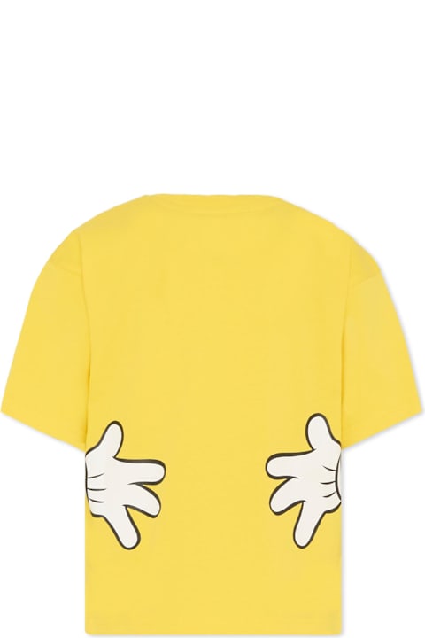 أدوات منزلية Marc Jacobs Yellow T-shirt For Kids With Mickey Mouse