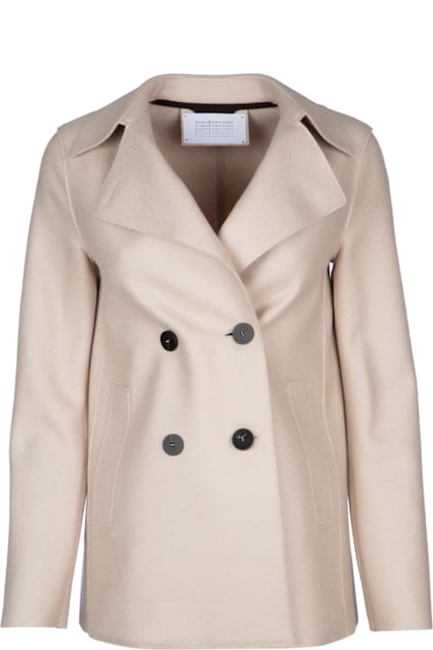 Harris Wharf London Coats & Jackets for Women Harris Wharf London Women Peacoat