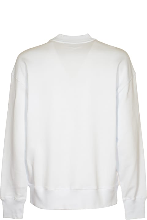 MSGM Sweaters for Men MSGM Logo Neck Sweater