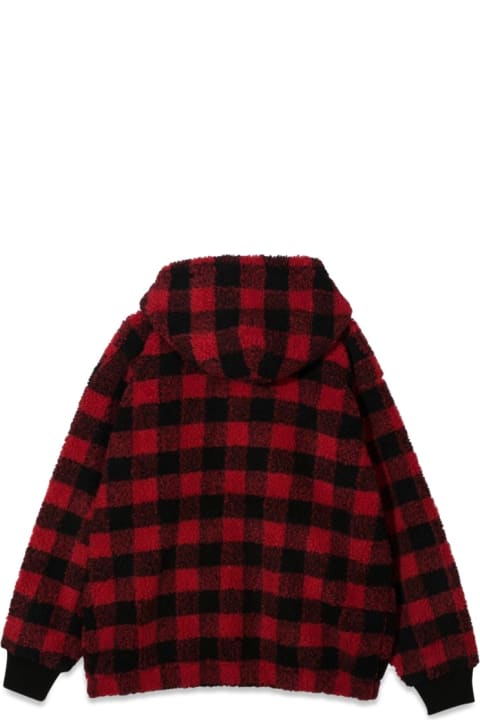 Dsquared2 Sweaters & Sweatshirts for Boys Dsquared2 Plaid Hoodie