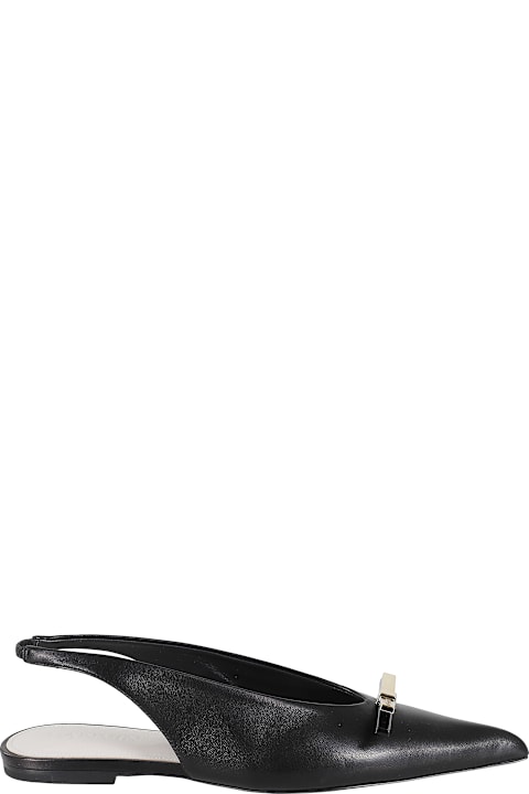 Lanvin أحذية مسطحة لـ السيدات Lanvin Bow Flat Slingback