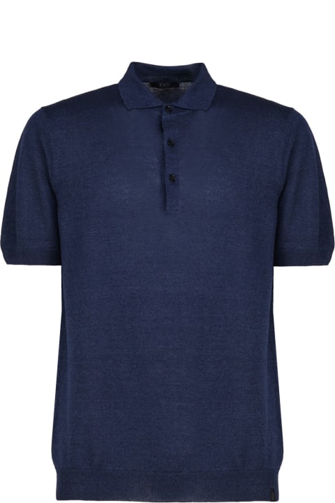 Fay for Men Fay Knitted Polo Shirt