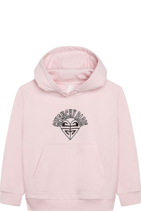 Givenchy for Girls Givenchy Hoodie Con Stampa