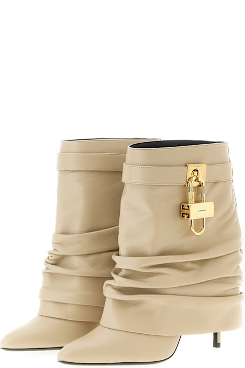 Homeware Givenchy 'shark Lock Stiletto' Ankle Boots