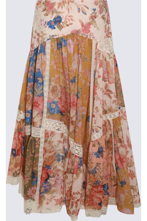 Zimmermann Skirts for Women Zimmermann Multicolor Maxi Skirt