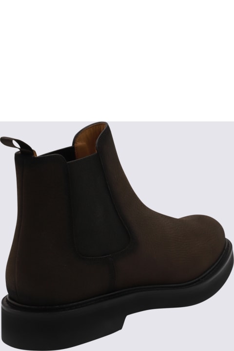 Church's Boots for Men Church's Ebony Leather Leicester Boots