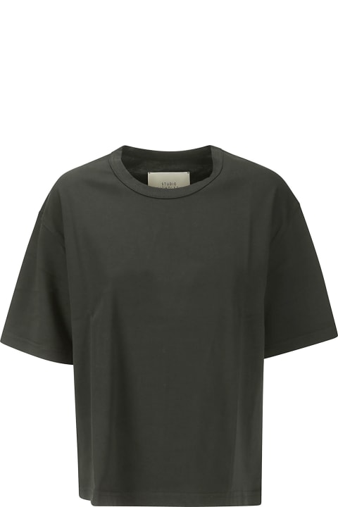 ウィメンズ Studio Nicholsonのトップス Studio Nicholson Continuity - Jersey - Womens Short Sleeve T-shirt