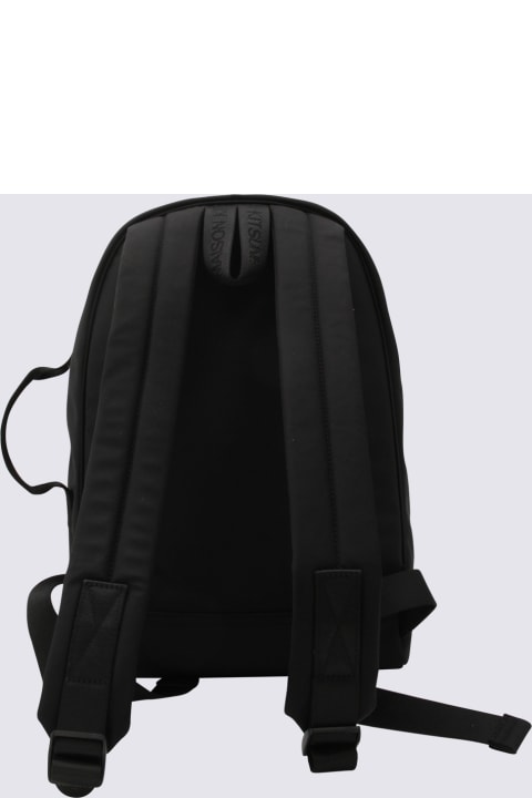 Maison Kitsuné Backpacks for Men Maison Kitsuné Black Backpacks