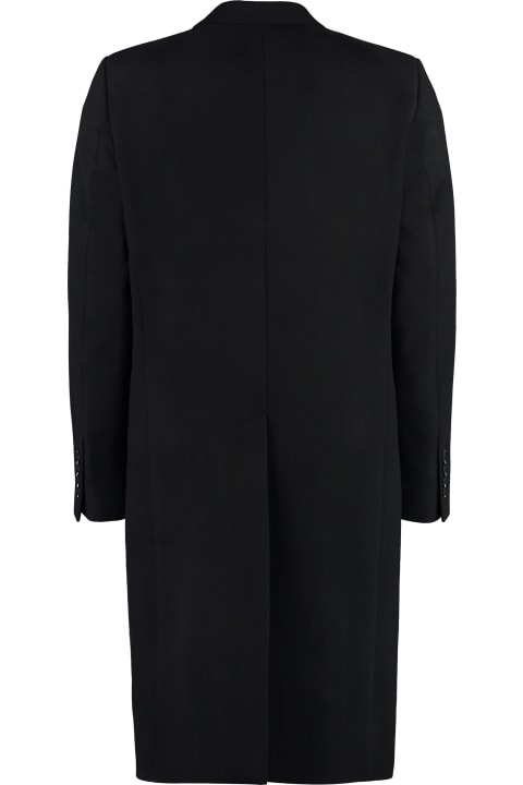 Coats & Jackets for Men Dolce & Gabbana Single-breasted Wool Coat