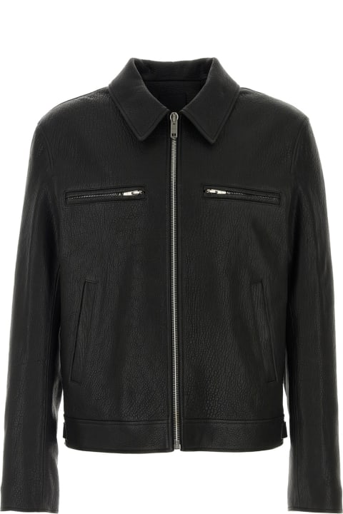 Givenchy Coats & Jackets for Men Givenchy Black Leather Jacket